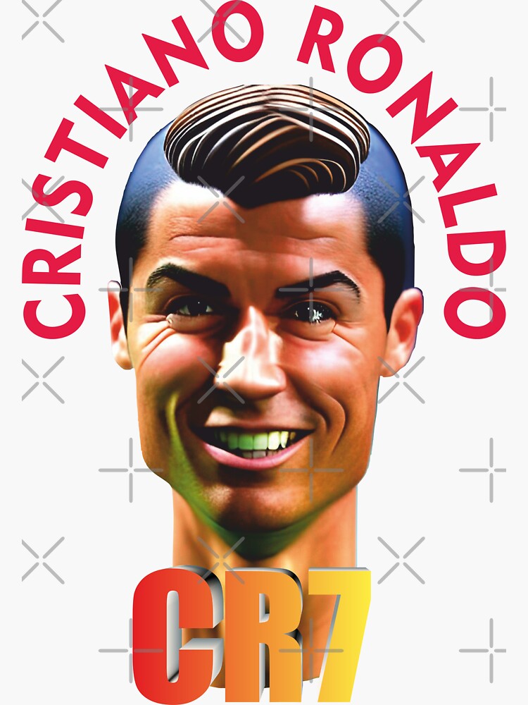 cristiano ronaldo siuuu  Sticker for Sale by masahiko212