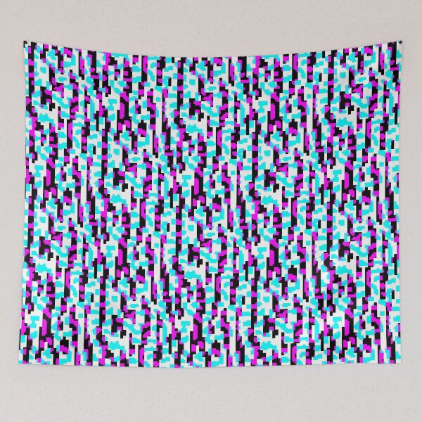 Item preview, High Contrast 80s Digital Urban Camo Pattern designed and sold by American-Ancap.
