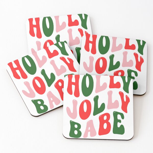 Item preview, Retro Christmas Holly Jolly Babe  designed and sold by Merchking1.