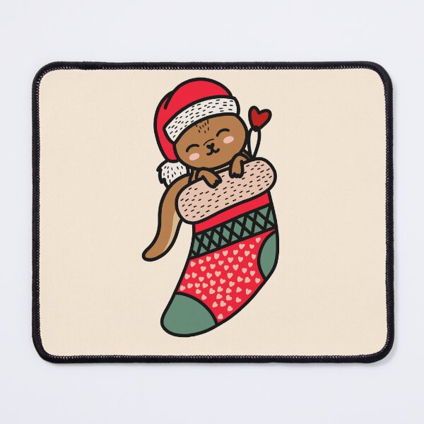Item preview, Cute Kawaii Kangaroo In Christmas Sock Xmas Pajama designed and sold by JokeGysen.