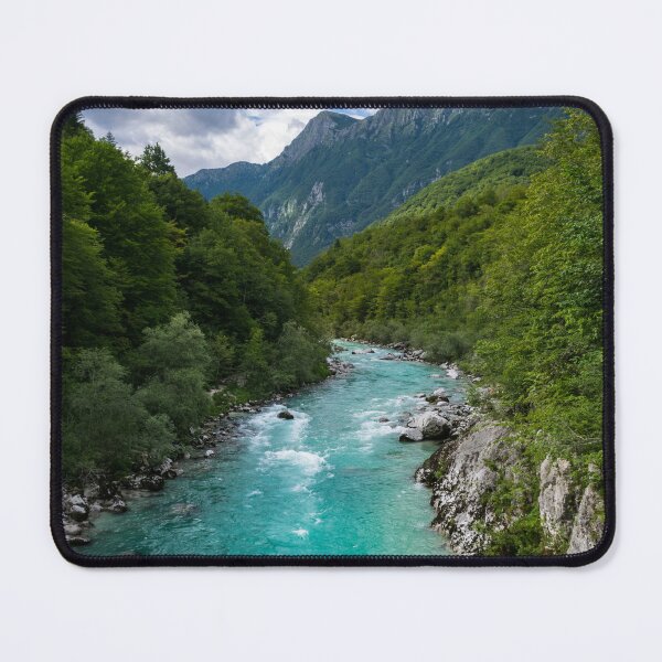 Item preview, Cloudy summer day at Soca river designed and sold by Anyarnia.