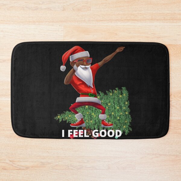Item preview, I Feel Good, Black Santa, Afro-american Santa Dabbing designed and sold by joanaoberg.