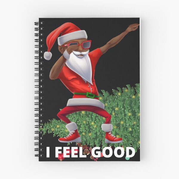 Item preview, I Feel Good, Black Santa, Afro-american Santa Dabbing designed and sold by joanaoberg.