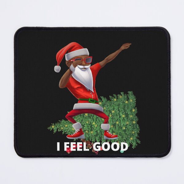 Item preview, I Feel Good, Black Santa, Afro-american Santa Dabbing designed and sold by joanaoberg.