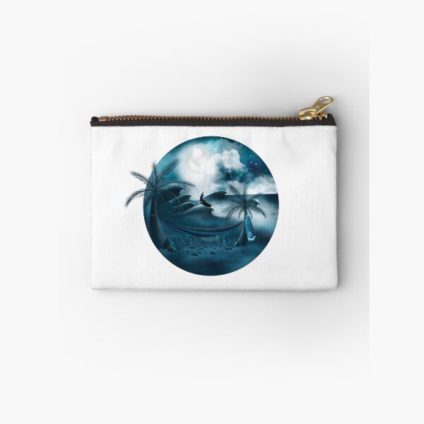 Item preview, Surf the waves under the moon designed and sold by Evagarcin.