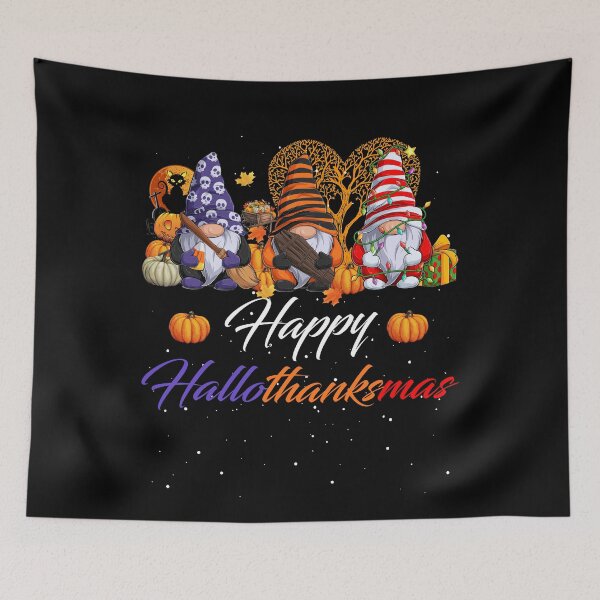 Artikelvorschau, Halloween Thanksgiving Weihnachten Happy HalloThanksMas Zwerge Lustig entworfen und verkauft von DoreskyDavid.