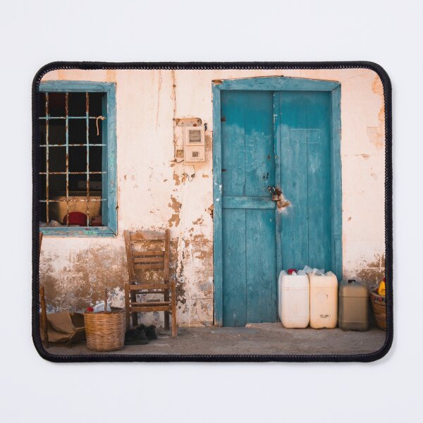 Item preview, Vintage Greek house entrance designed and sold by Anyarnia.