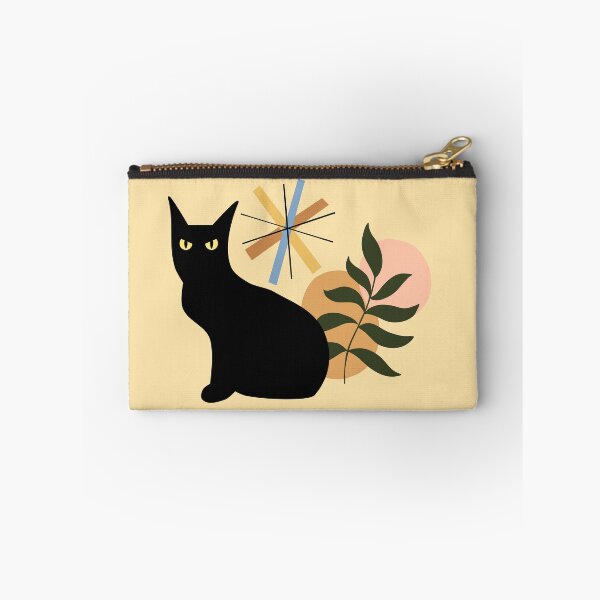 Item preview,  Mid Century Atomic Black Cat, Mid century cat,retro atomic cats, designed and sold by Tamas Das.