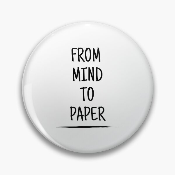 Item preview, from mind to paper - mental health, anxiety, and journaling designed and sold by Therapy by Sen.