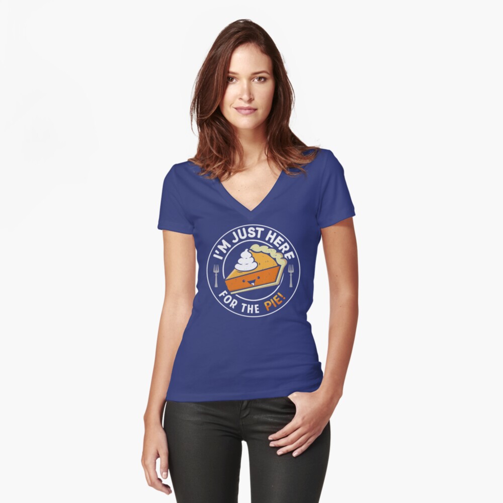 Item preview, Fitted V-Neck T-Shirt designed and sold by BootsBoots.