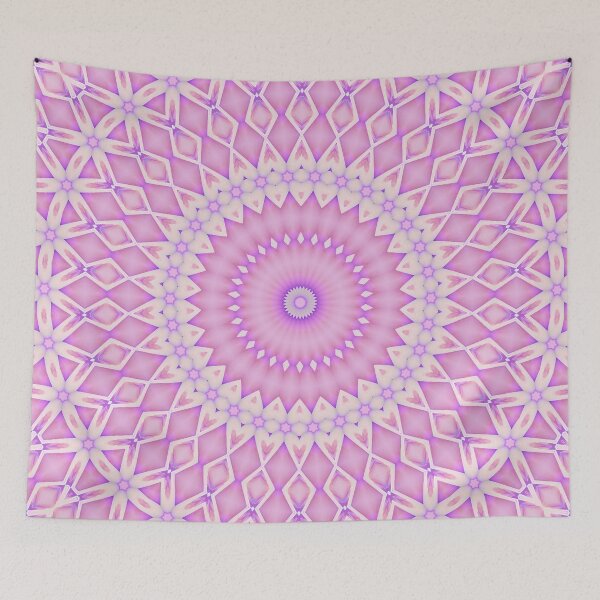 Item preview, Pastel Mandala Abstract Radial Symmetry Pattern Bohemian Aesthetic 1 of 10 designed and sold by Beachy.