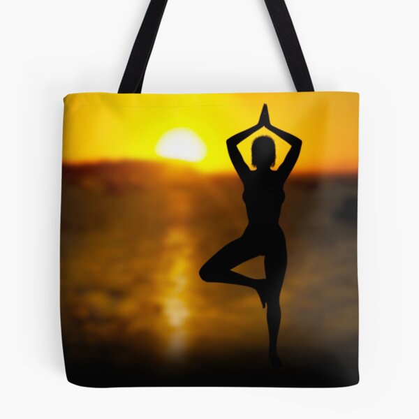 Item preview, Yoga Female by the Ocean at Sunset designed and sold by MarkUK97.