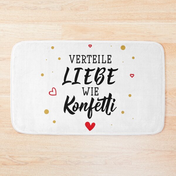 Artikelvorschau, Teile Liebe wie Konfetti. Deutscher Text: Verbreite Liebe wie Konfetti. entworfen und verkauft von pidzam4e.