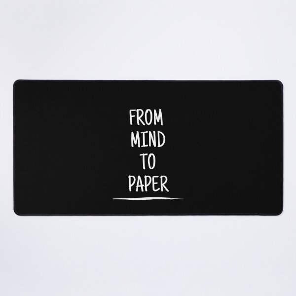 Item preview, from mind to paper - mental health, anxiety, and journaling designed and sold by Therapy by Sen.