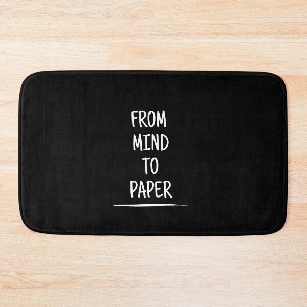 Item preview, from mind to paper - mental health, anxiety, and journaling designed and sold by Therapy by Sen.