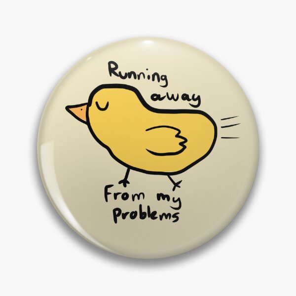 Item preview, This duck is fast!! Shitty animal sticker designed and sold by AstralAromance.