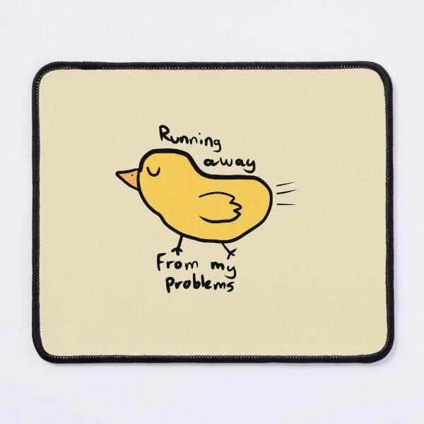 Item preview, This duck is fast!! Shitty animal sticker designed and sold by AstralAromance.