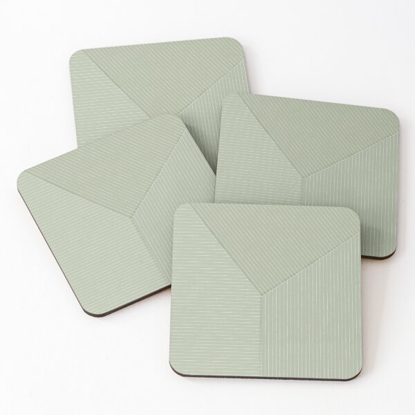 Item preview, Green pastel. Thin lines on light green. designed and sold by marinaklykva.