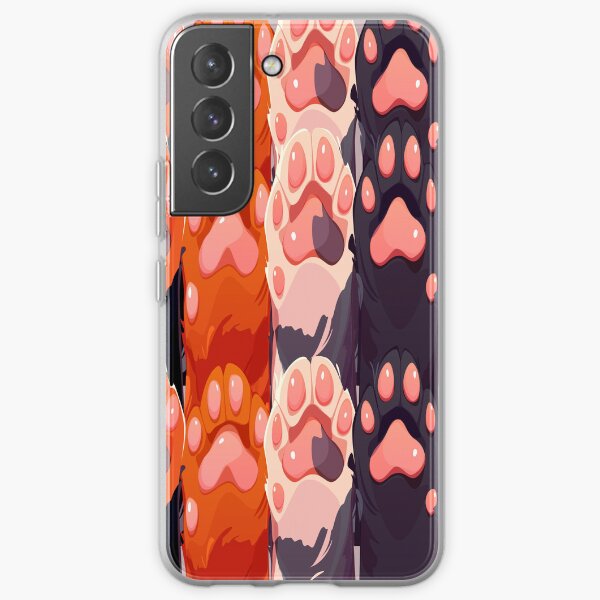 Toe beans cat paws Samsung Galaxy Soft Case