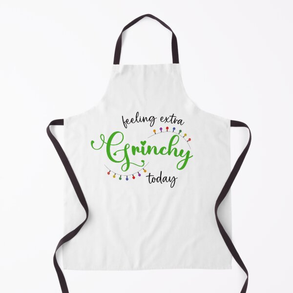 Item preview, "Feeling extra grinchy today" - funny christmas quote. designed and sold by KatisDesign.