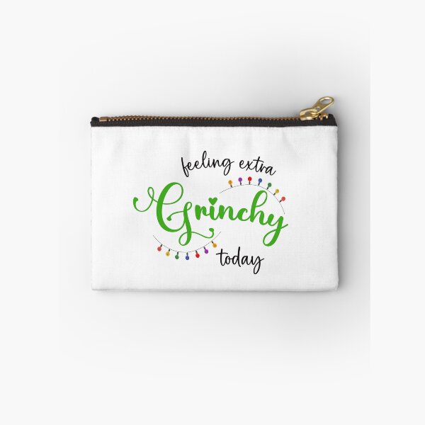 Item preview, "Feeling extra grinchy today" - funny christmas quote. designed and sold by KatisDesign.