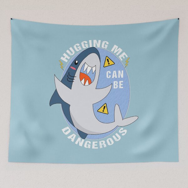 Item preview, Hugging Me can be Dangerous Meme designed and sold by franktact.