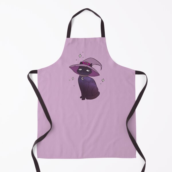 Item preview, Galaxy Cat with a witch hat designed and sold by Yarafantasyart.
