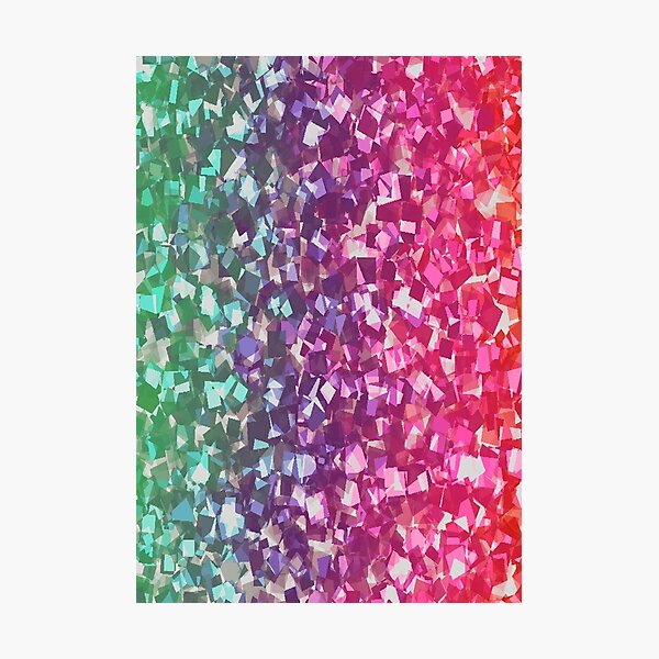 Gradient Glitter Photographic Prints for Sale