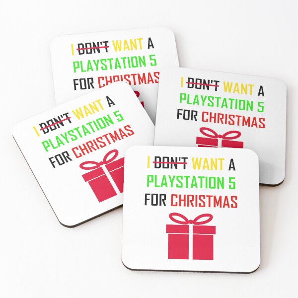 Item preview, I DON'T WANT A PLAYSTATION 5 FOR CHRISTMAS designed and sold by Aleksander37.