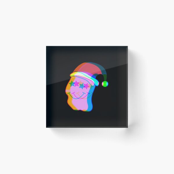Item preview, Psychedelic Christmas Face designed and sold by ProtonProject.
