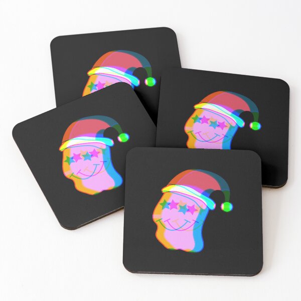 Item preview, Psychedelic Christmas Face designed and sold by ProtonProject.