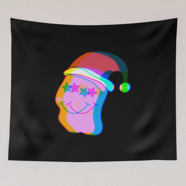 Item preview, Psychedelic Christmas Face designed and sold by ProtonProject.