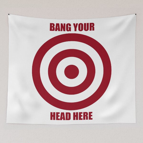 Item preview, Bang your head here / Despair designed and sold by Maria Kirichenko.