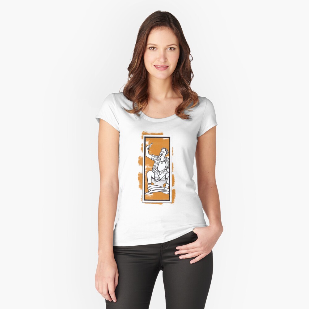 Item preview, Fitted Scoop T-Shirt designed and sold by thefilmmagazine.