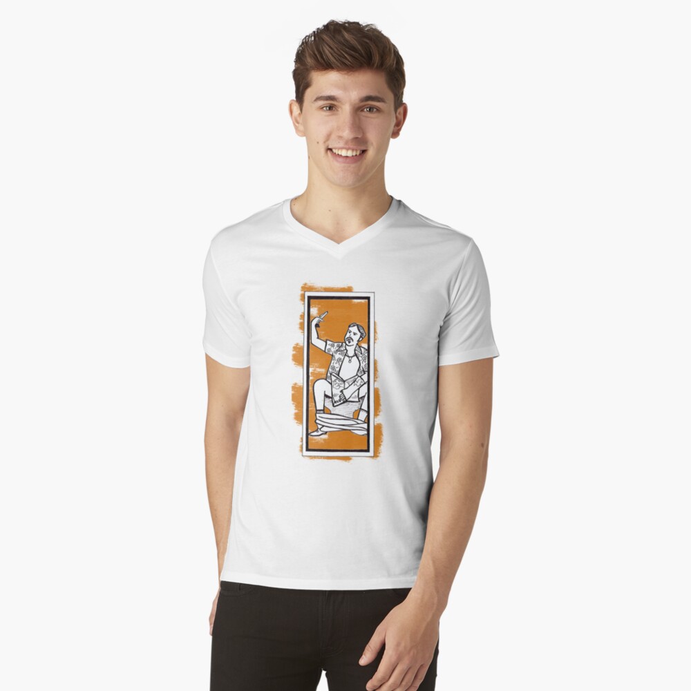 Item preview, V-Neck T-Shirt designed and sold by thefilmmagazine.