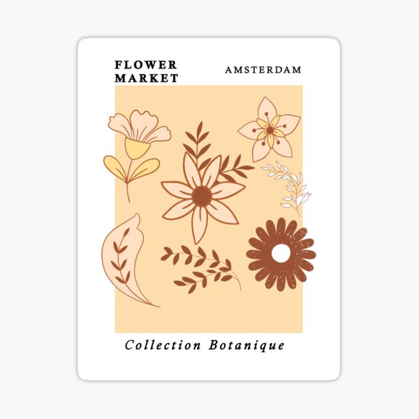 Item preview, Retro Flower market Amsterdam,farmers market flowers, florist market, flower market florist, exhibition,fresh market flowers, designed and sold by Tamas Das.