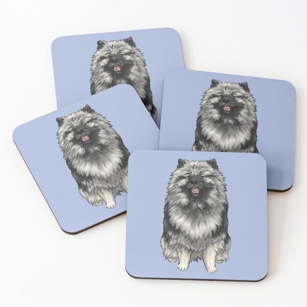 Item preview, Keeshond | Cute Dog Art designed and sold by shirinsart.