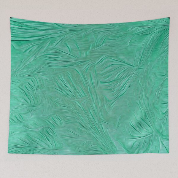 Item preview, Aqua Botanical Tapestry designed and sold by fatenanwar.