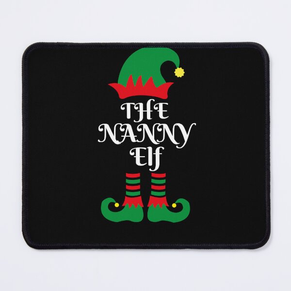 Item preview, The Nanny Elf, Santa's Helper, Christmas Family Matching Pyjama designed and sold by Cheffsspecials.