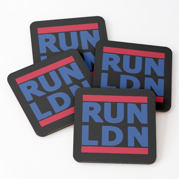 Item preview, Run LDN blue & red designed and sold by Rag-Dog.
