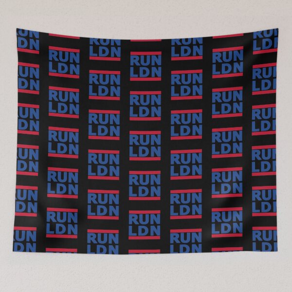 Item preview, Run LDN blue & red designed and sold by Rag-Dog.