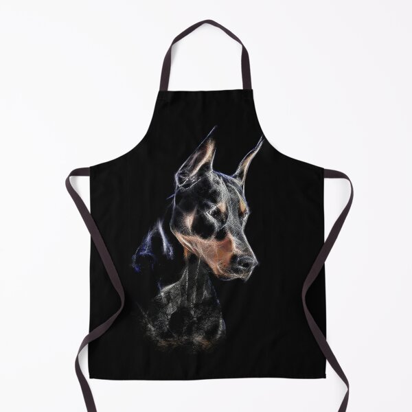 Item preview, Doberman Fractalius Modern Portrait Pincher Lover designed and sold by SKornackiArt.