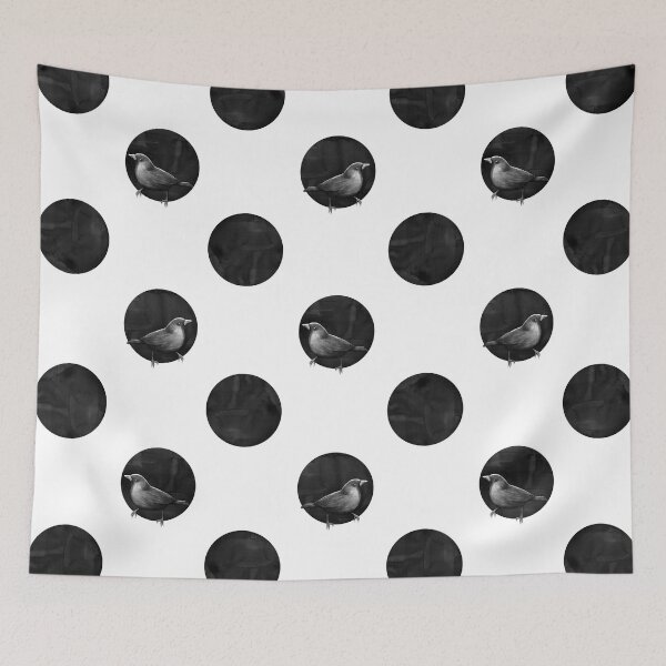 Item preview, Polkadot Bird Perch designed and sold by Midnight Coffee.