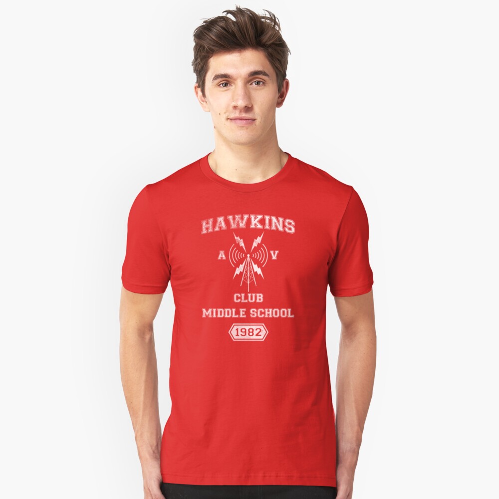 Hawkins AV Club Slim Fit T-Shirt