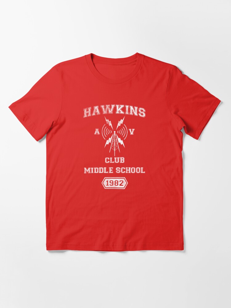 Alternate view of Hawkins AV Club Essential T-Shirt