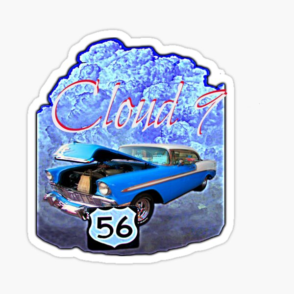 " Cloud 9" Sticker for Sale by stormchaser7 | Redbubble