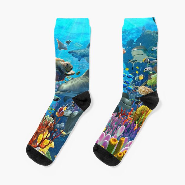Tropical Fish Socks for Sale