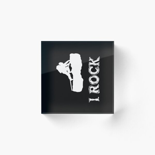 Aperçu de l'œuvre I Rock (blanc) créée et vendue par raineOn.