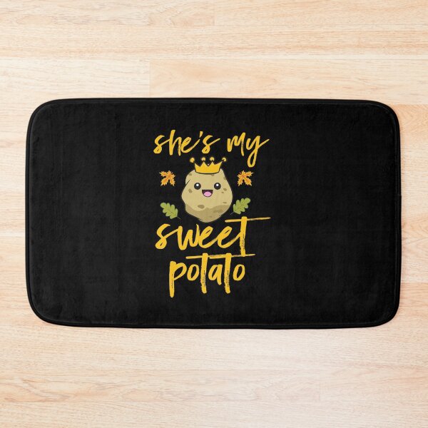 Item preview, She s my sweet potato i yam thanksgiving matching couple | Happy Thanksgiving matching couple sayings and quotes | gifts for thanksgiving matching couple designed and sold by ThanksVibe.