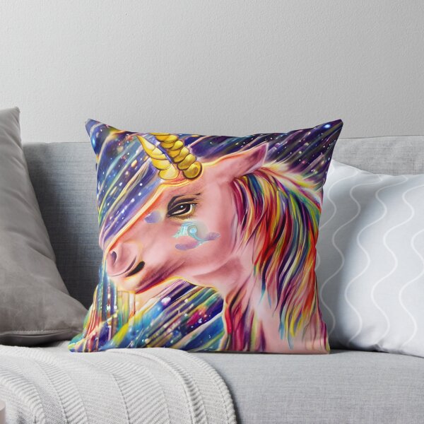 Item preview, A psychedelic unicorn in outer space . designed and sold by deville13.